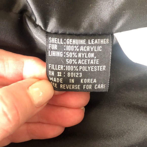 Miropa leather hooded coat - Picture 12 of 13